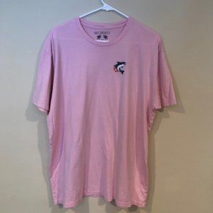 Riot Society Light pink shirt Shark Men's size XL